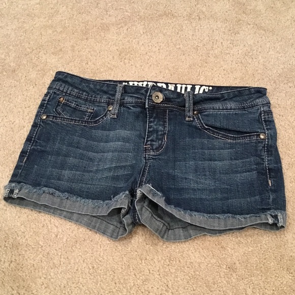 Hydraulic Pants - Hydraulic Dark Denim Shorts